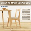 BUMACO Chair Leg Floor Protectors for Hardwood Floors Anti-Scratch 20