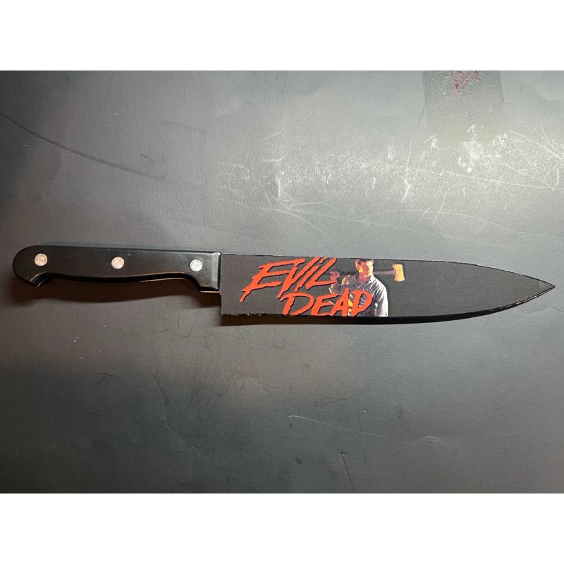 Evil Dead 1981 Knife With Sublimated Stand