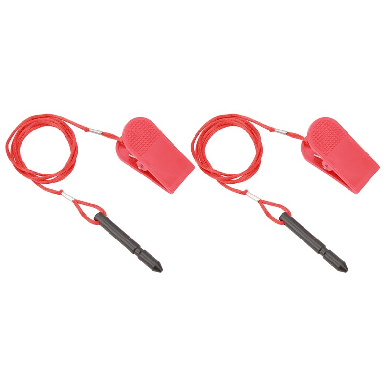 2Pcs Treadmill Safety Key Running Machine Safety Switch Safety Lock