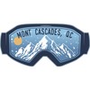 Mont Cascades Quebec Ski Adventures Souvenir Approximately 5 x 2.5-Inch