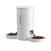 DomoMayli Automatic Dual Cats Feeder for 2 Cats,6 Meals/Day,12 Portions/Meal,Dual