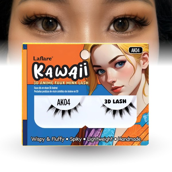Laflare Kawaii 3D Anime Faux Mink Lash | Manga Lashes