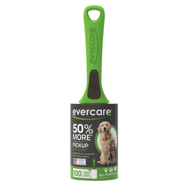 Evercare Pet Extreme Stick Plus 100 Sheet Lint Roller (617079)