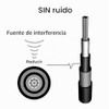 Paquete de 3 cables de conexión de guitarra de 6