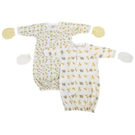 UD_Unisex Newborn Baby 4 Piece Gown Set Nc_0761
