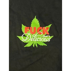 Action Bronson F**k That's Delicious "Pot Leaf"  T-Shirt. Action Bronson Bambam baklava. 🖤.  M