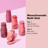 e.l.f. Monochromatic Multi Stick, Luxuriously Creamy & Blendable Color, For