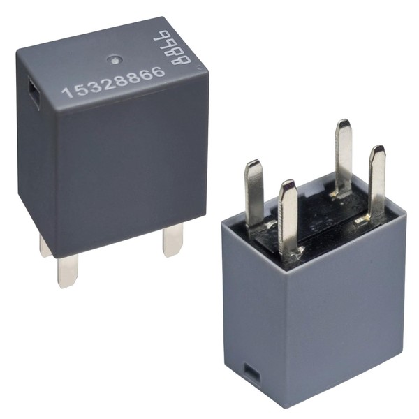 Relay 15328866 (Set of 2), 4-Pin High Power Relay -