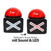 Buzzer with sound and LED lighting - the party fun