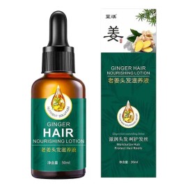 Serum Tratamiento Capilar De Jengibre Zhenxiu Nutriente                                                                                               