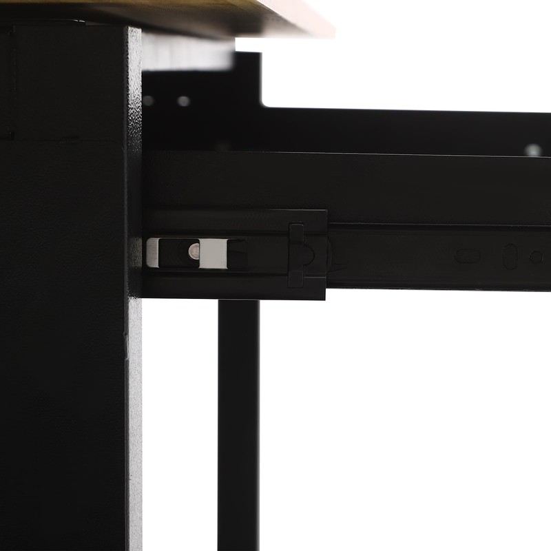 Receptacle Design Mobile Workbench with Universal Wheels, Height Adjustable Workbench