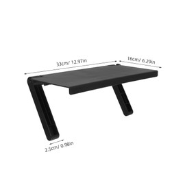 DOITOOL Screen Top Holder Shelf Monitor Top Bracket for Tv Router Storage No Drill Installation Space Saving Organizer for Living Office Use