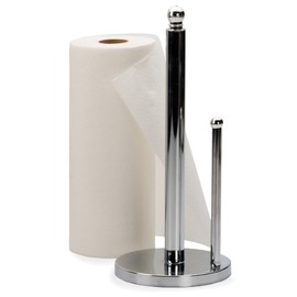 RSVP International Kitchen Collection Countertop Paper Towel Holder, 6x13.75, Chrome