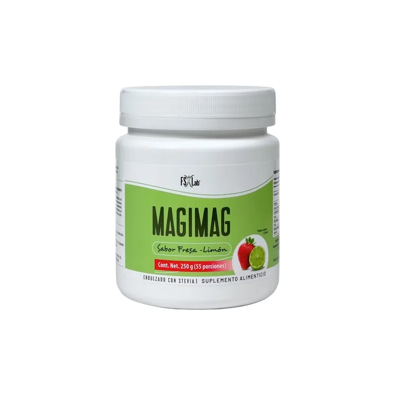 Magimag Citrato De Magnesio En Polvo Sabor FresaLimón Magnesium Citrate