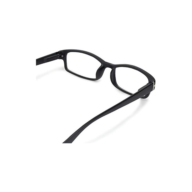 藤田光学 老眼鏡 メンズ 3.5 度数 プラスチックフレーム バネ蝶番 マットブラック CL-11+3.50