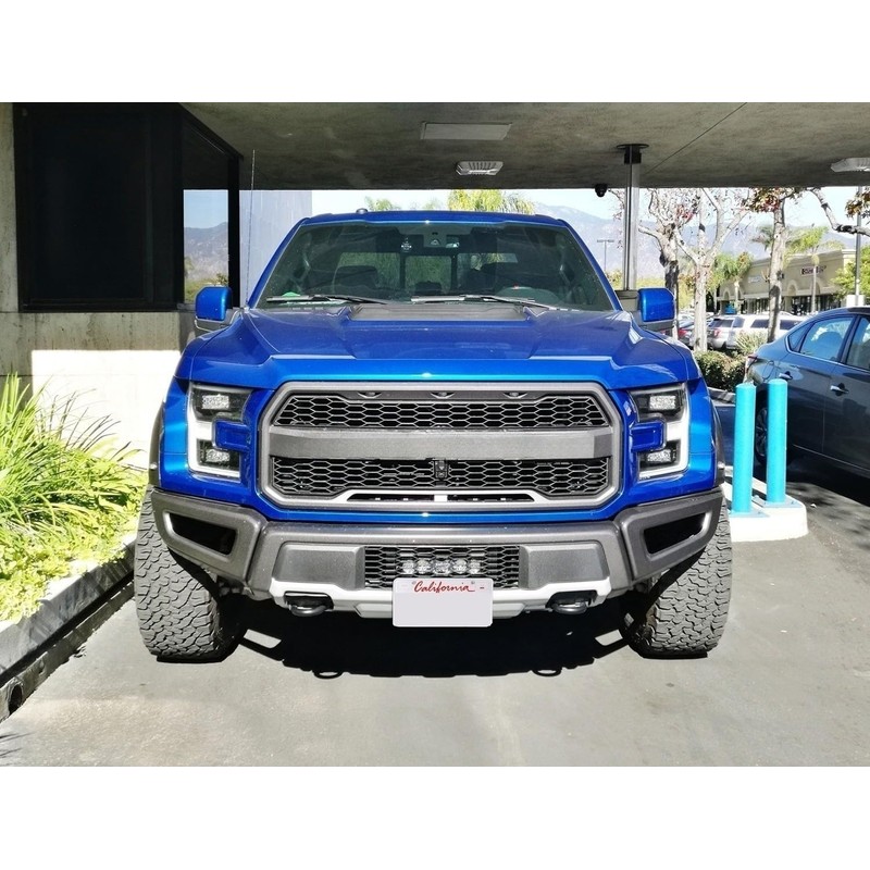 iJDMTOY Lower Grille Insert Mount License Plate Bracket Relocation Kit