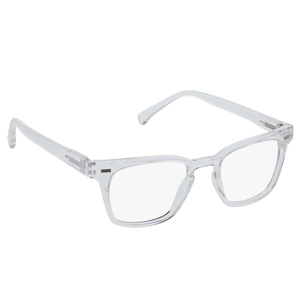 Pink Ribbon Shades The Dean, Plastic Retro Square Style Readers