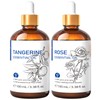 HIQILI HIQILI Rose Essential Oil and Tangerine Essential Oil, 100%