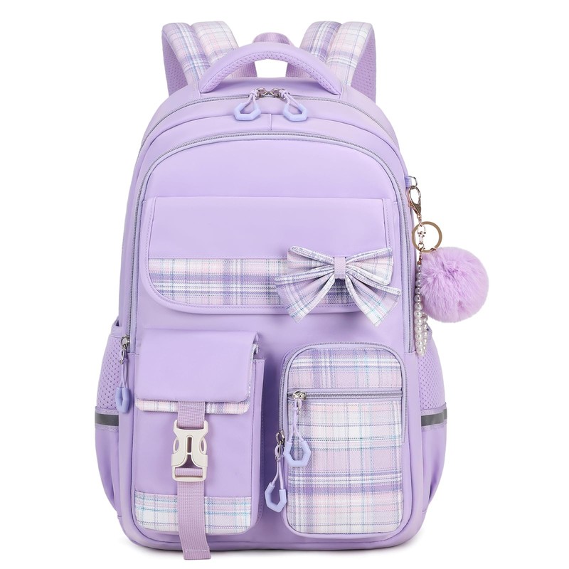 Tanou School Backpack Girls Children's Backpack Waterproof Backpack Teenager Daypack