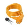 M Wave Unisex's S 8.15 S Spiral Cable Lock, Orange
