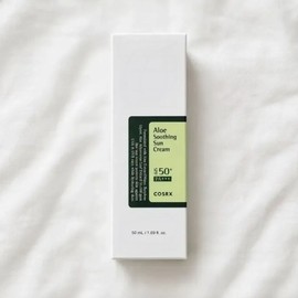 COSRX Aloe Soothing Calming Moisture Sun Cream 1+1 50ml / 코스알엑스 알로에 수딩 진정 수분 선 크림 1+1 50ml