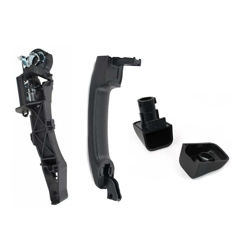 NIYATA Left Side Sliding Exterior Door Handle Holder with Cable