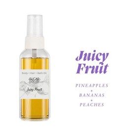 1.5 oz Sampler Body Oil w/Sprayer Vegan Friendly Handcrafted Body Care Fragrance:_Juicy Fruit