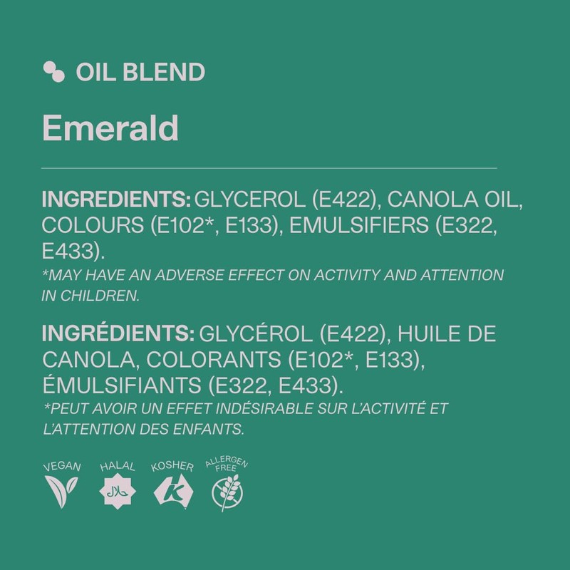 Colour Mill Oil-Based Food Coloring, 20 Milliliters (Emerald)