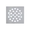 Poyde 4-1/4 Inch Screw-in Square Floor Drain Cover Replacement Shower