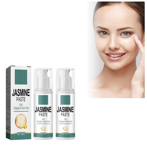 Jasmine Ointment for Dark Circles, Eye Cream Against Wrinkles and