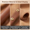 Vantobest 2 pezzi Manici per borsa con rivestimento in pelle,