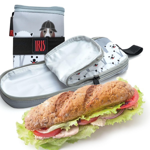 Iris Barcelona Wiederverwendbarer und faltbarer Kinder-Snackhalter – flexibles Design mit