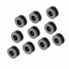 KIMISS Motorcycle Fairing Washers,10pcs Motorcycle Washers ABS Motorcycle Gasket.