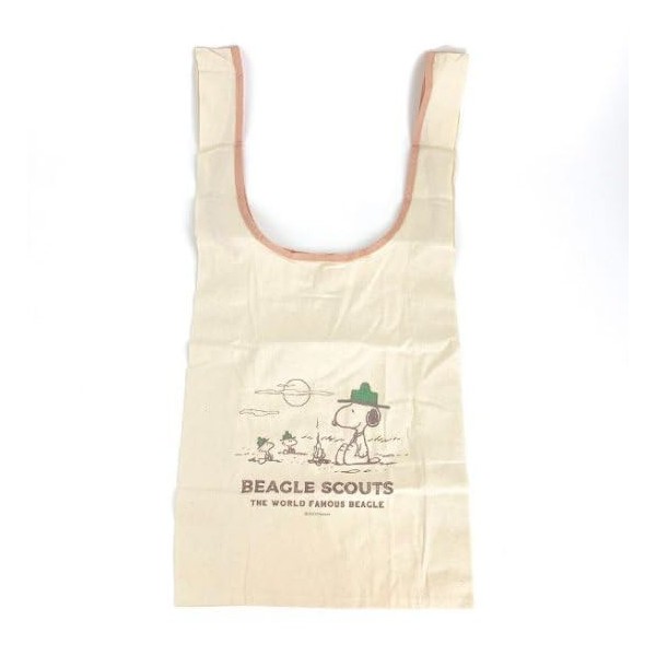 Marimo Craft Snoopy Shoulder Marche Bag, Brown