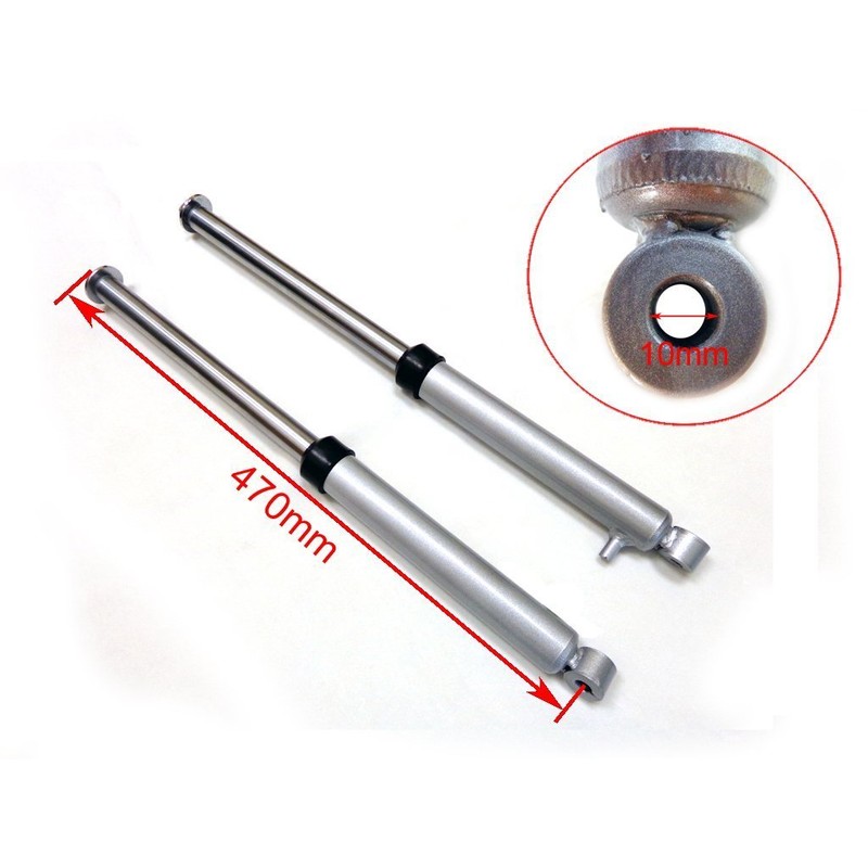 WhatApart Black Front Forks for Yamaha PW50 (1981-2013) Motorcycle