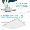 CaSZLUTION Acrylic Stand Base Widener for 24-inch iMac 2021-2024 M1/M3/M4