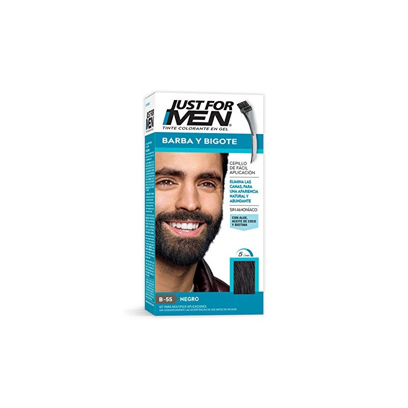 Just For Men Tinte Colorante en Gel para Barba y
