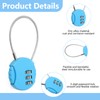 Moxweyeni 32 Pack Combination Lock 3 Digit Small Combo Luggage