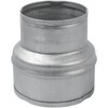 4" to 3" Inch Galvanized Steel Round Duct Reducer -