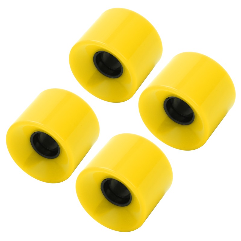 PUENTE 4pcs 60x45mm Skateboard Wheels 78A Longboard Cruiser Wheels Replacement
