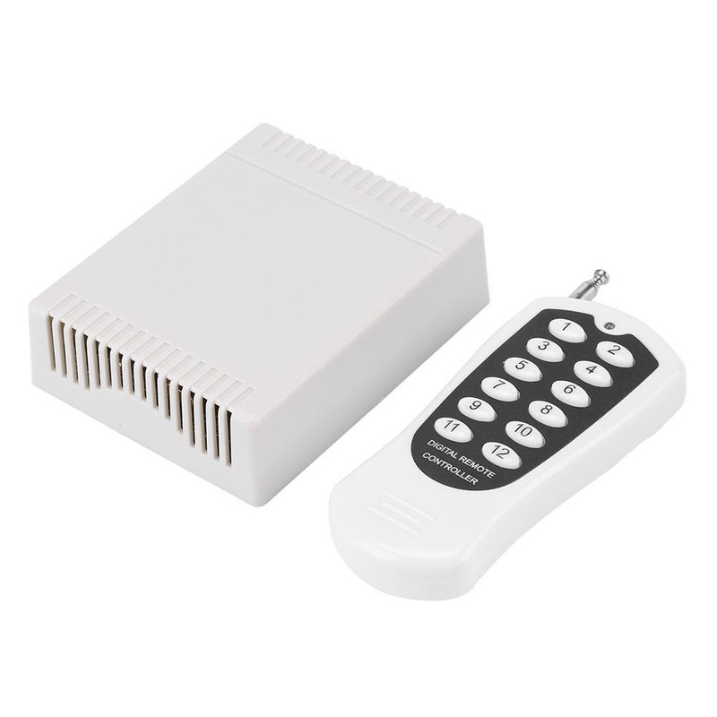 DC 12V Relay 12 Channel Wireless RF Remote Control Switch