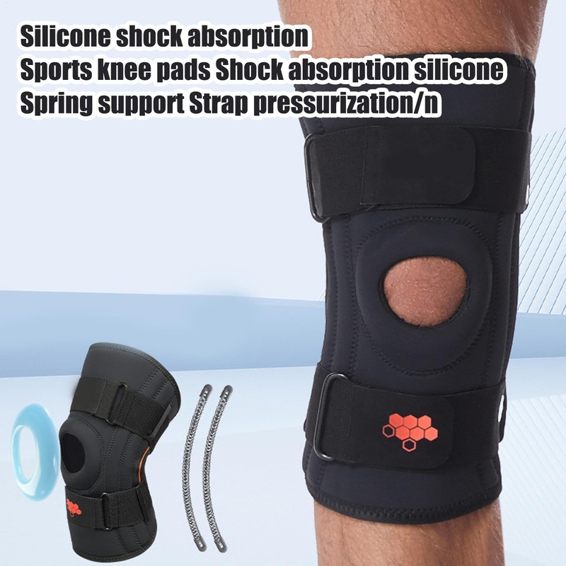 Volleyball Knee Pads, Shock-Absorbing Breathable Pads, Double Side Stabilizer, Lightweight