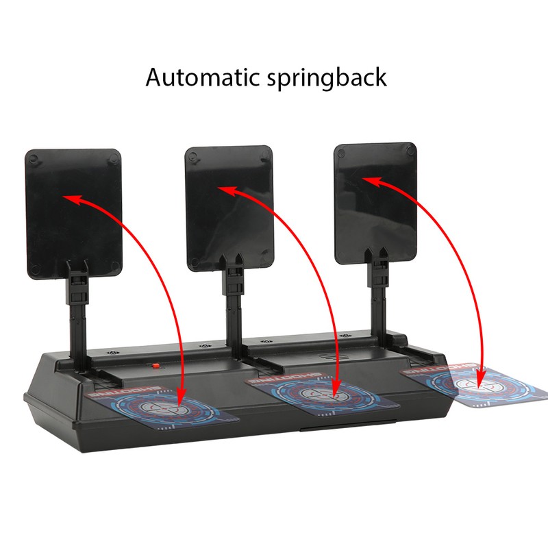 Soft Water Bomb Shooting Toy Sound Light Electronic Scoring Automatic