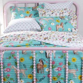 Rod's Horse Girls Daisy Pony Twin Quilt