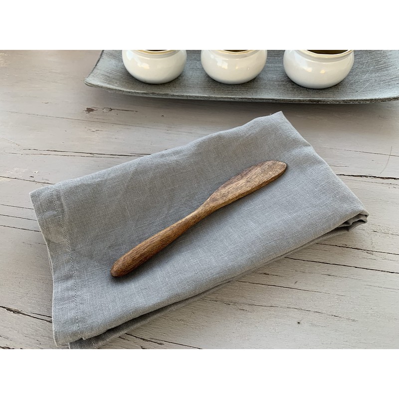 Eight Owls Linen Napkins – 100% Pure Stonewashed Linen Cloth