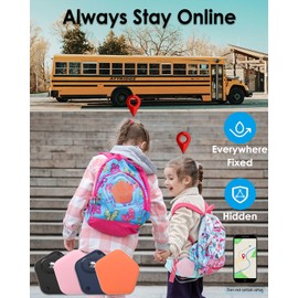 (1 Pack) Air Tag Holder for Kids, IPX8 Waterproof,Durable PC Pentagram with Pin Clip,Air Tag Kids Holder Hidden for Apple Air Tag Tracker,SuitableClothes, Shoe,Schoolbag,Luggage