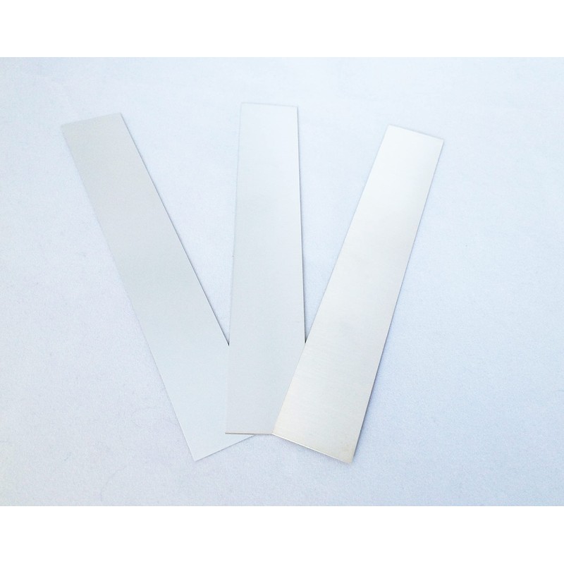 34 Gauge 6"x1" 925 Sterling Silver Sheet Stamping Blank Dead