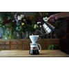 Hario V60 Ceramic Pour Over Coffee Set, Size 02, White