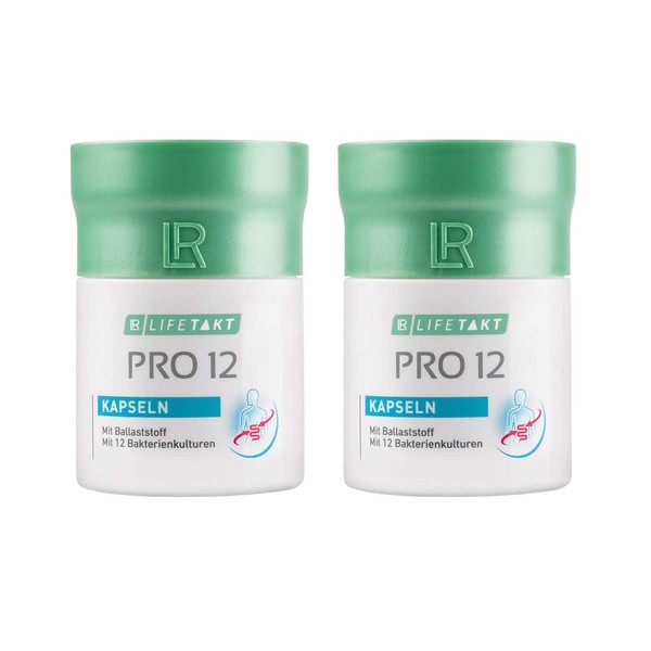 LR LIFETAKT Pro 12 Capsules Dietary Supplement (2 x 30 Capsules)