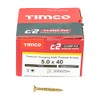 TIMCO C2 Clamp-Fix Multi-Purpose Premium Screws - TX - Double